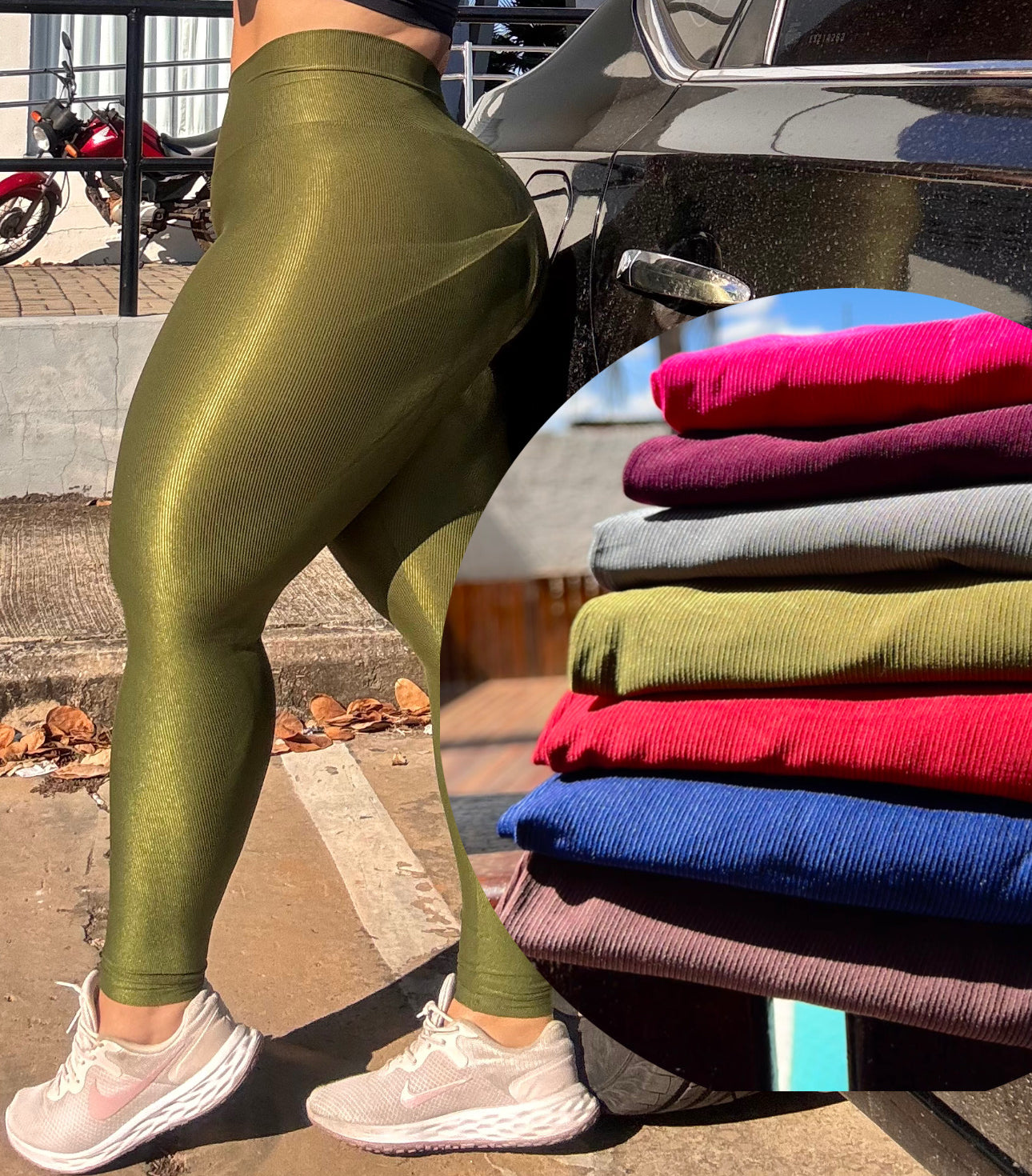 LEGGINGS AVELUDADAS