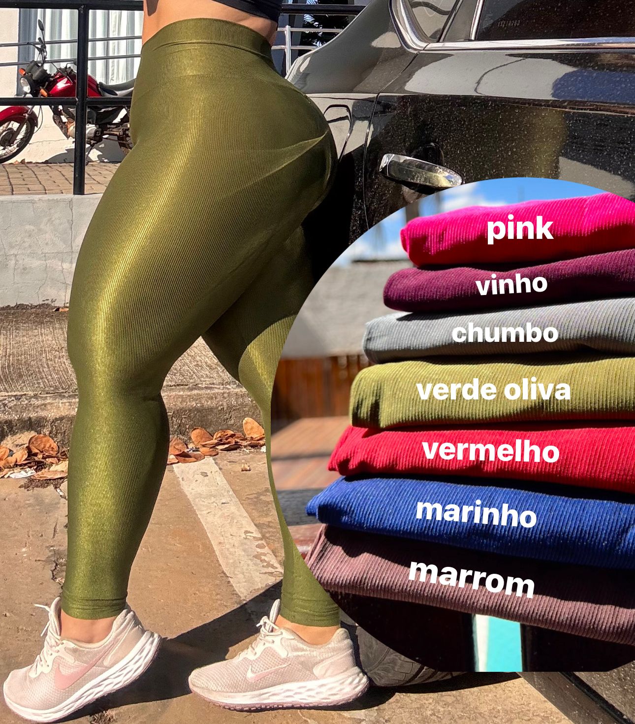 LEGGING AVELUDADA